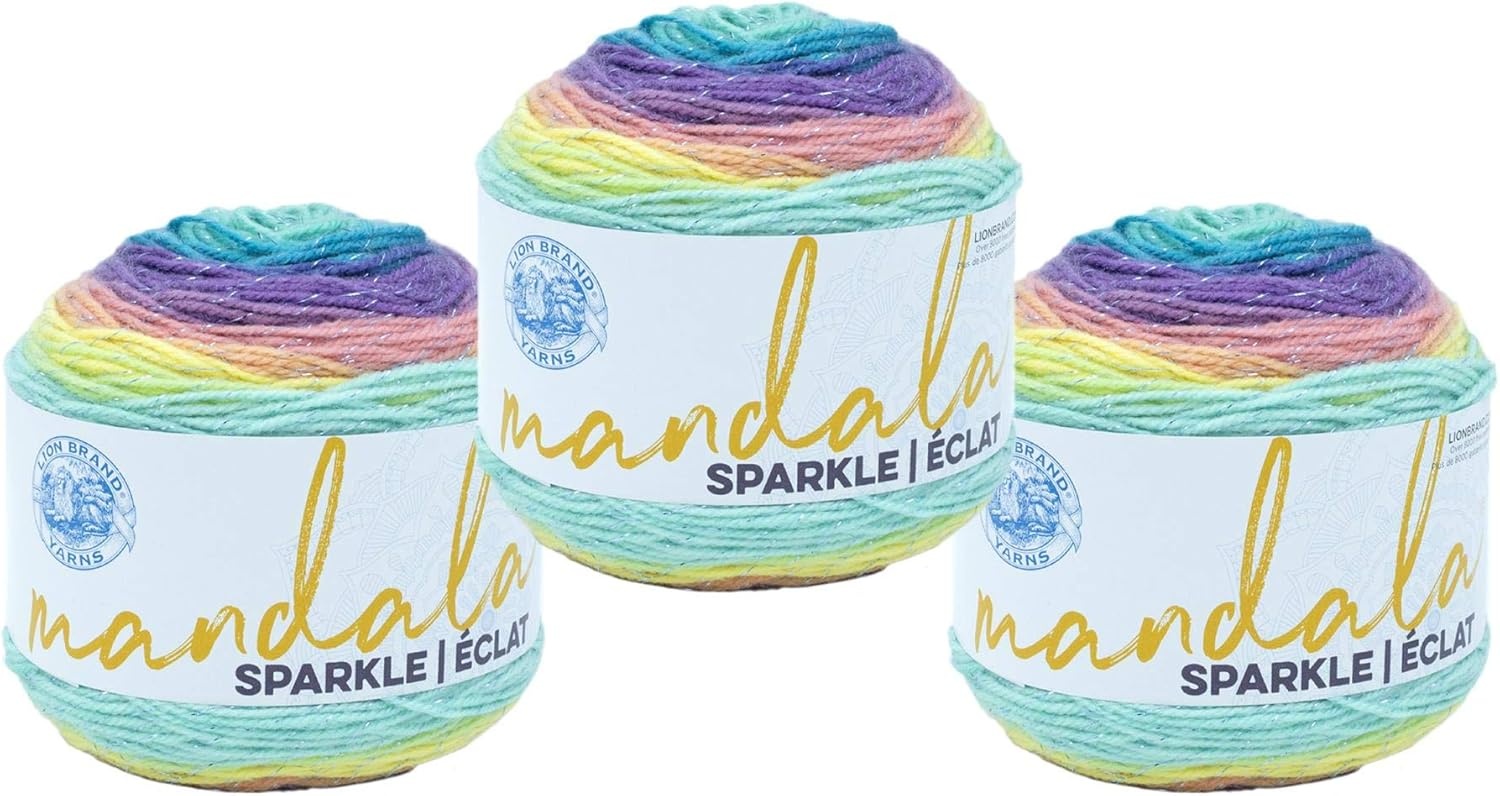 image:imageLion Brand Yarn Mandala Sparkle Yarn Crux 1 SkeinSerpens