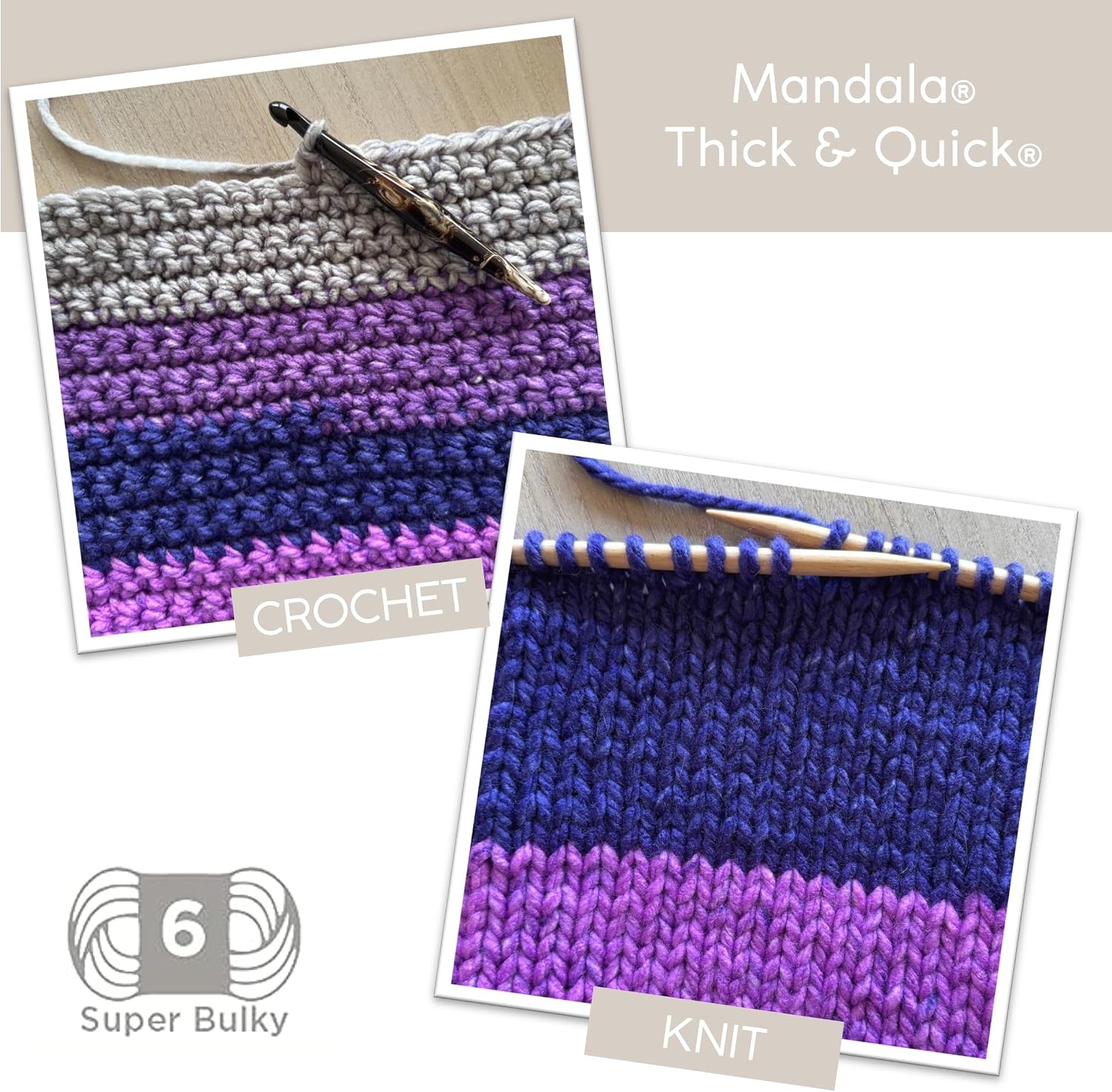 image:imageLion Brand Yarn Mandala Thick amp Quick yarn StairwellStairwell