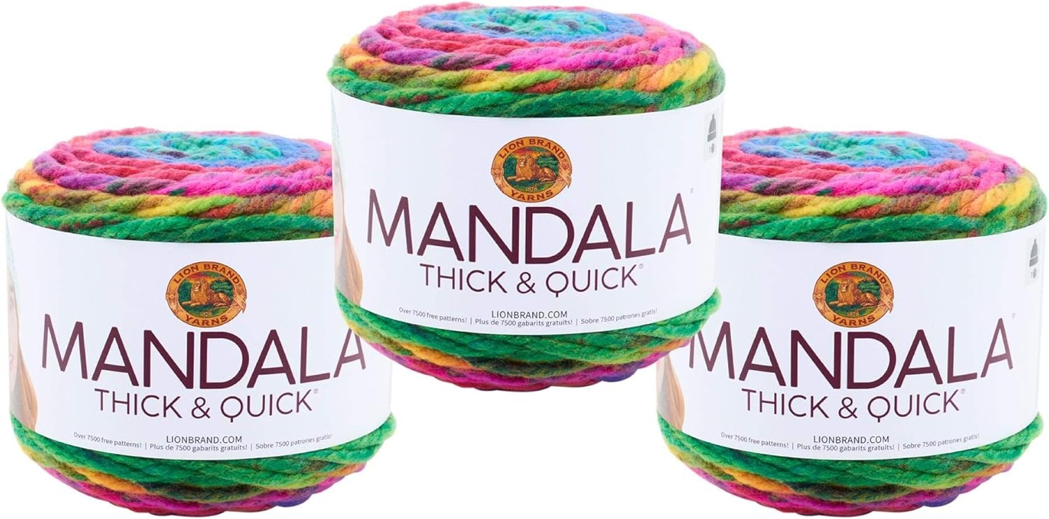 image:imageLion Brand Yarn Mandala Thick amp Quick yarn StairwellSwirl