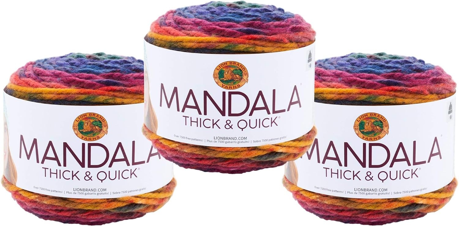 image:imageLion Brand Yarn Mandala Thick amp Quick yarn StairwellTurbine