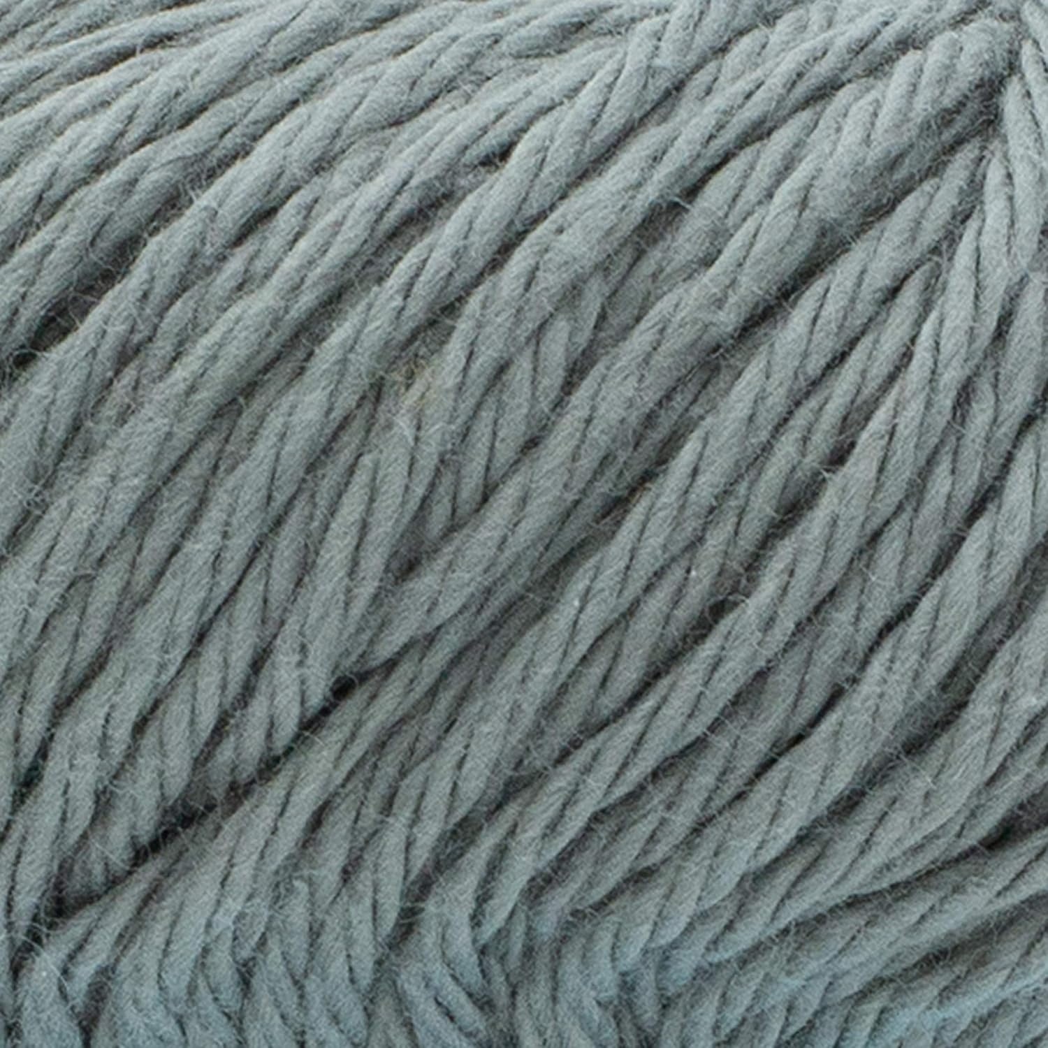 image:imageLion Brand Yarn Pima Cotton Yarn Medium Yarn for Knitting Crocheting and Crafting 3 Pack Pewter