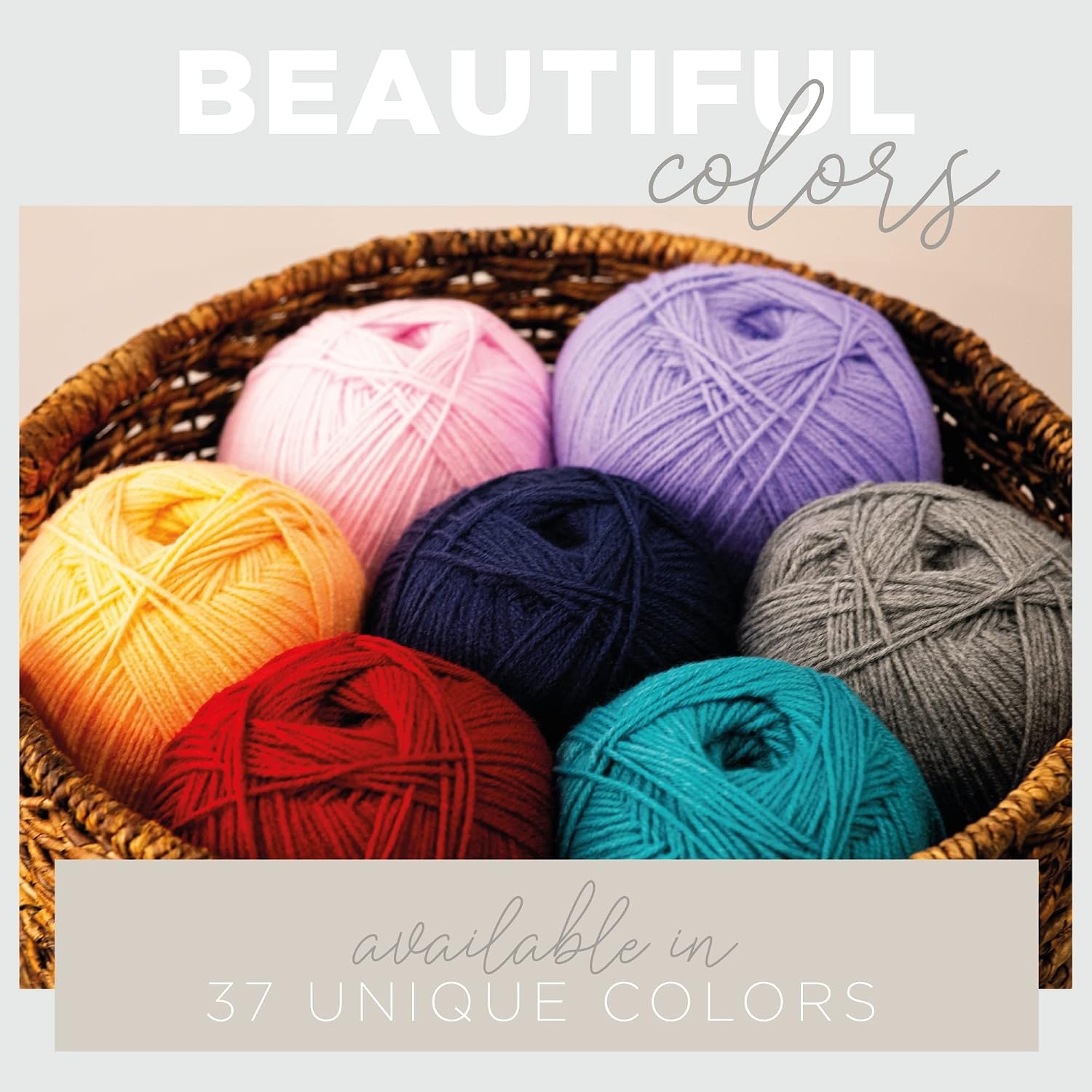 image:imageLion Brand Yarn Pound of Love Value Yarn Large Yarn for Knitting and Crochet Cerise 1 PackBlack