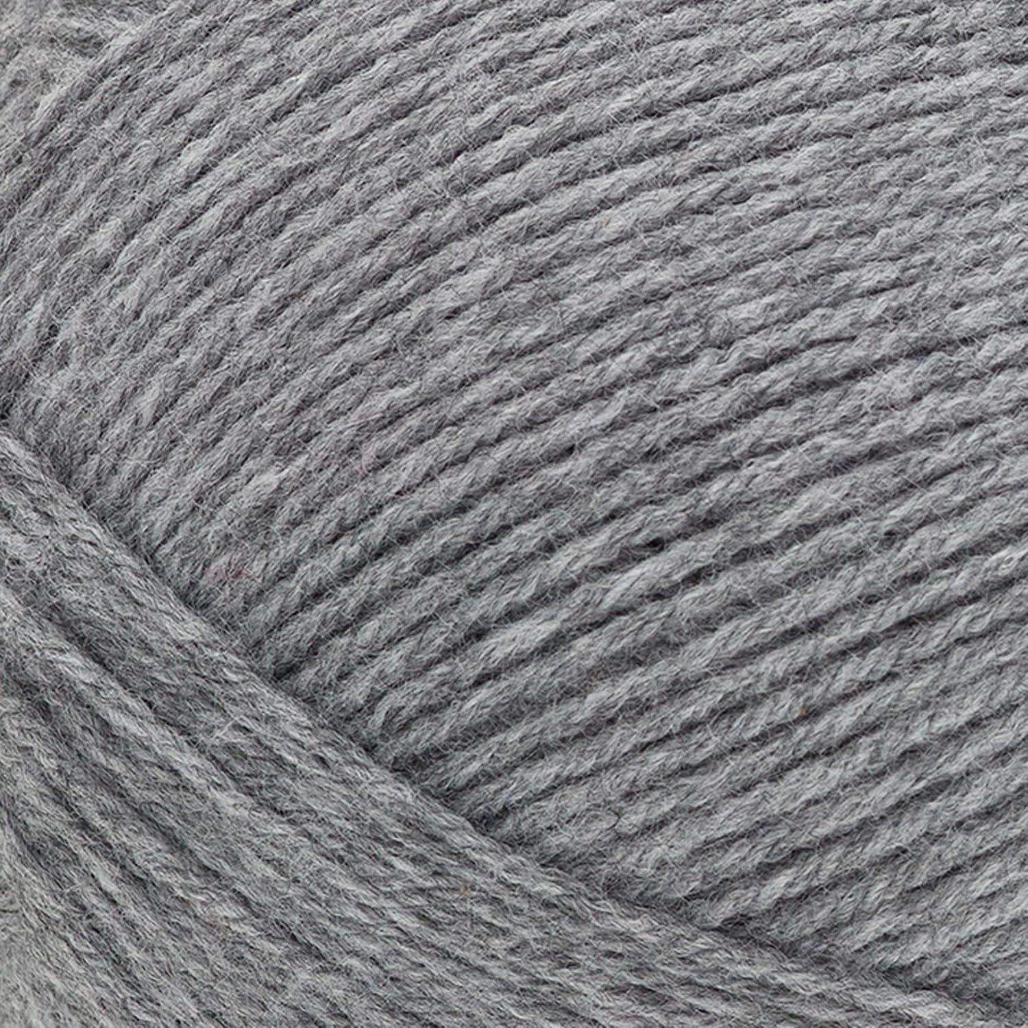 image:imageLion Brand Yarn Pound of Love Value Yarn Large Yarn for Knitting and Crochet Cerise 1 PackOxford Grey