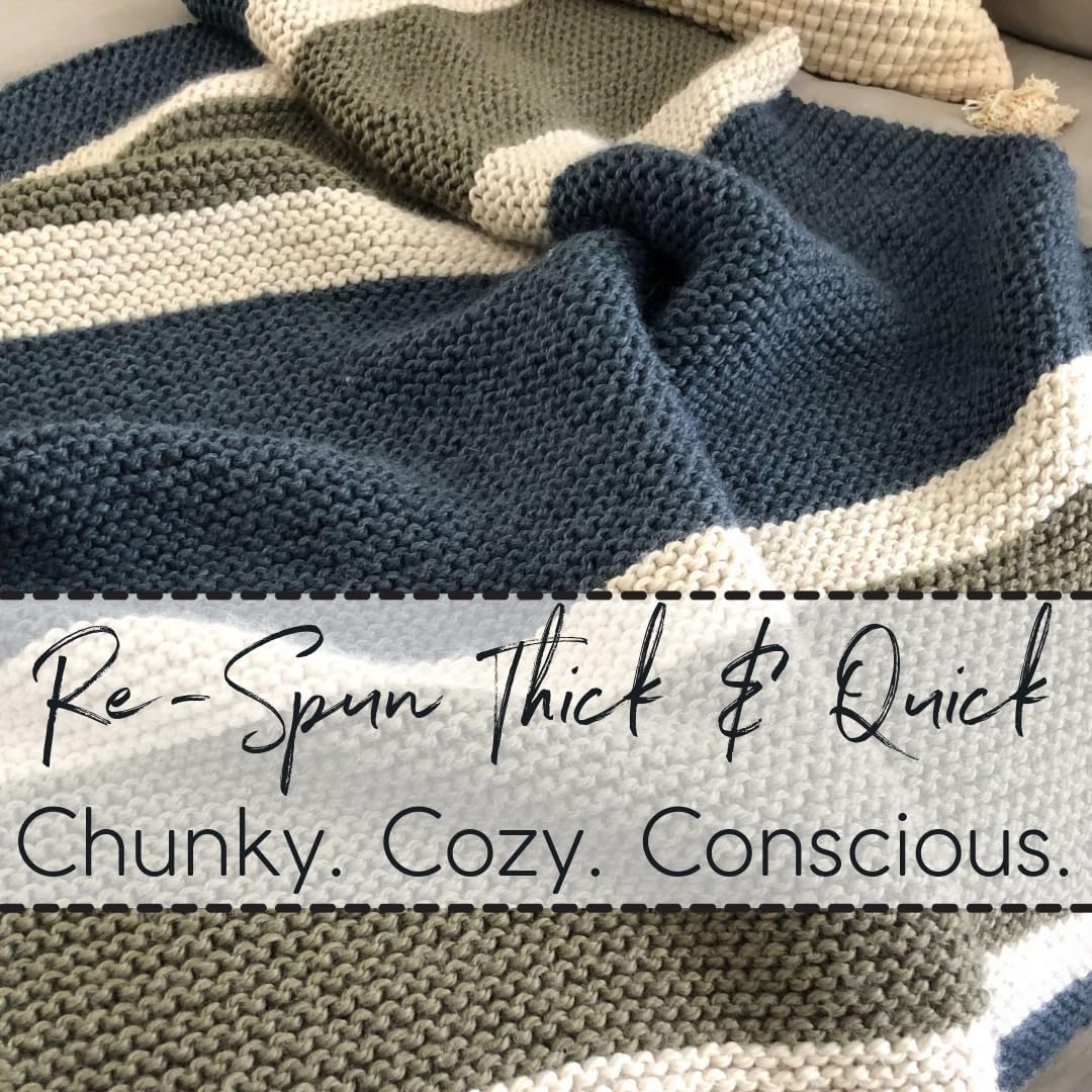 image:imageLion Brand Yarn ReSpun Thick amp Quick Super Bulky Yarn for Knitting Crochet and Crafts Wisteria 1 Pack Soft Fiber for Chunky Blankets Bulky Throws and Cozy SweatersSepia Rose