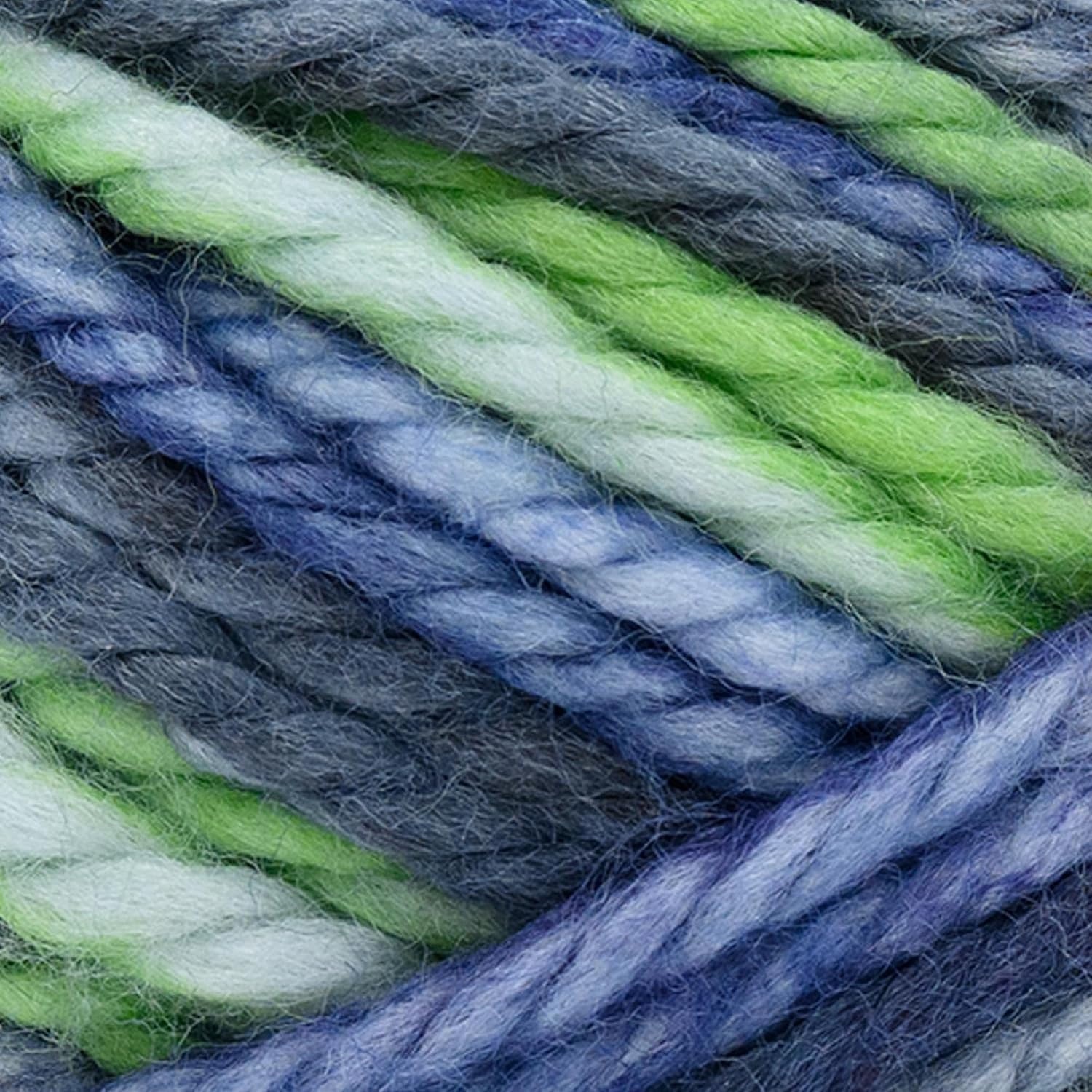 image:imageLion Brand Yarn ReSpun Thick amp Quick Super Bulky Yarn for Knitting Crochet and Crafts Wisteria 1 Pack Soft Fiber for Chunky Blankets Bulky Throws and Cozy SweatersRiverside