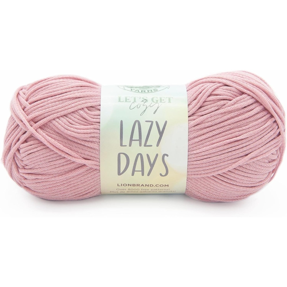 image:imageLion Brand Lazy Days Beginner Yarn for Knitting Crocheting and Crafts Cameo 1 Pack