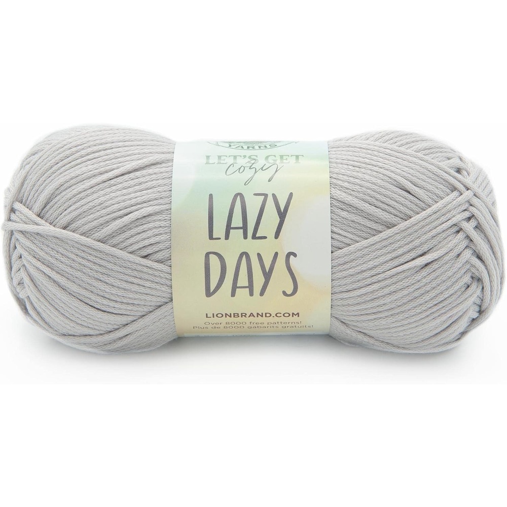 image:imageLion Brand Lazy Days Beginner Yarn for Knitting Crocheting and Crafts Clay 3 PackWind Chime