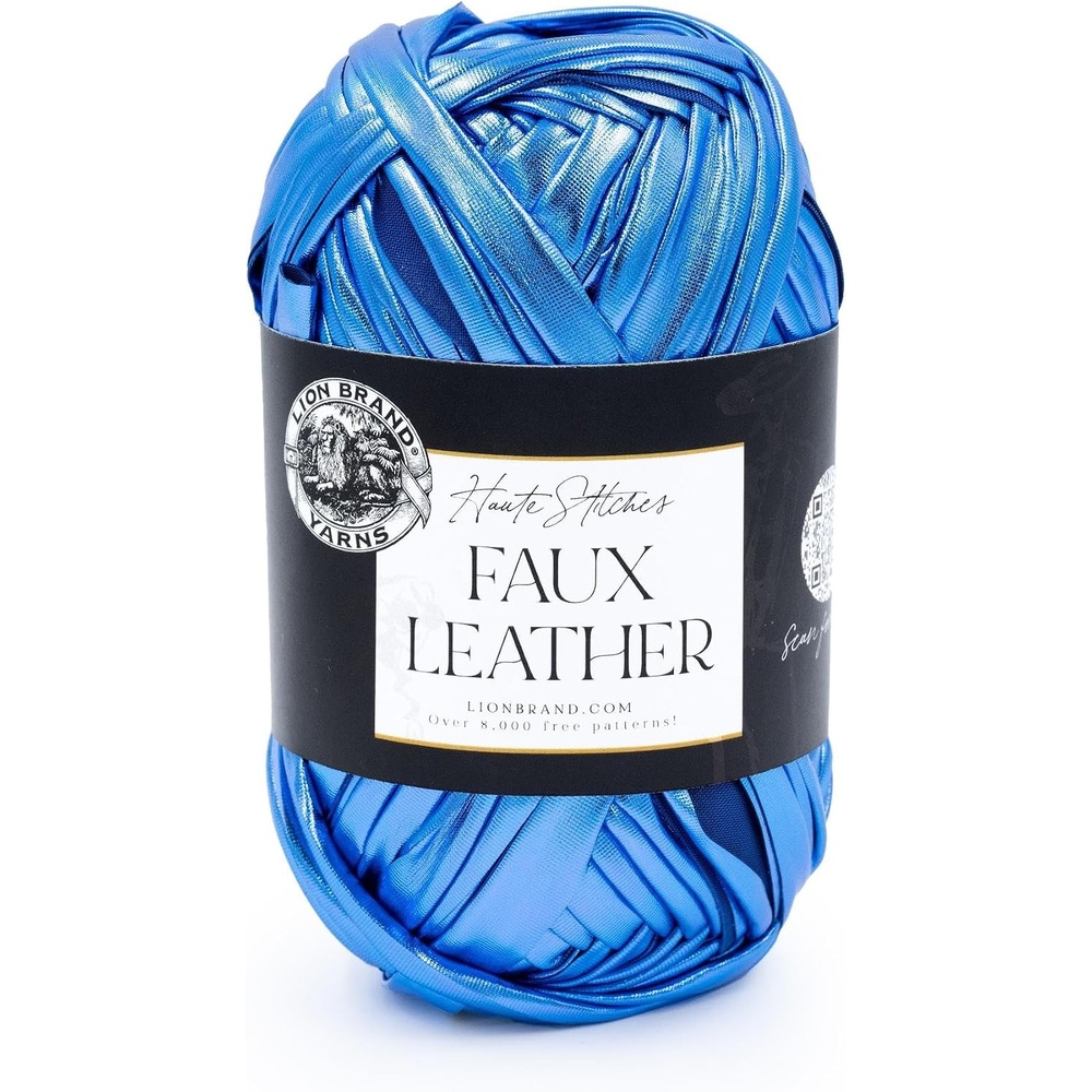 image:imageLion Brand Yarn Faux Leather Fashion Yarn for Knitting and Crochet Bronze 1 PackCruise