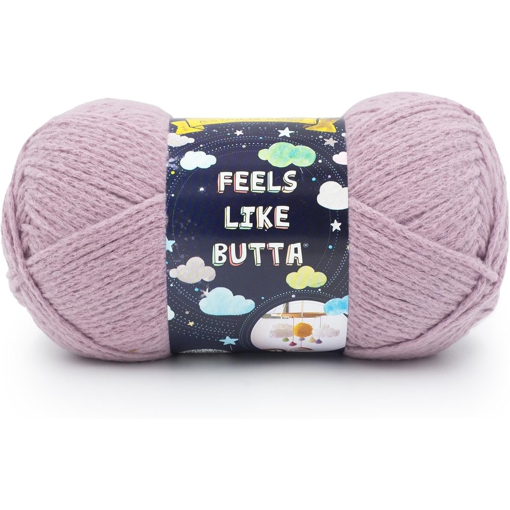 image:imageLion Brand Yarn Feel Like Butta Velvety Soft Yarn for Knitting Crochet and Crafts Pink 1 Pack Chenille Like Fiber for Plush Baby Blankets Amigurumi Toys and Worsted Weight SweatersQuail