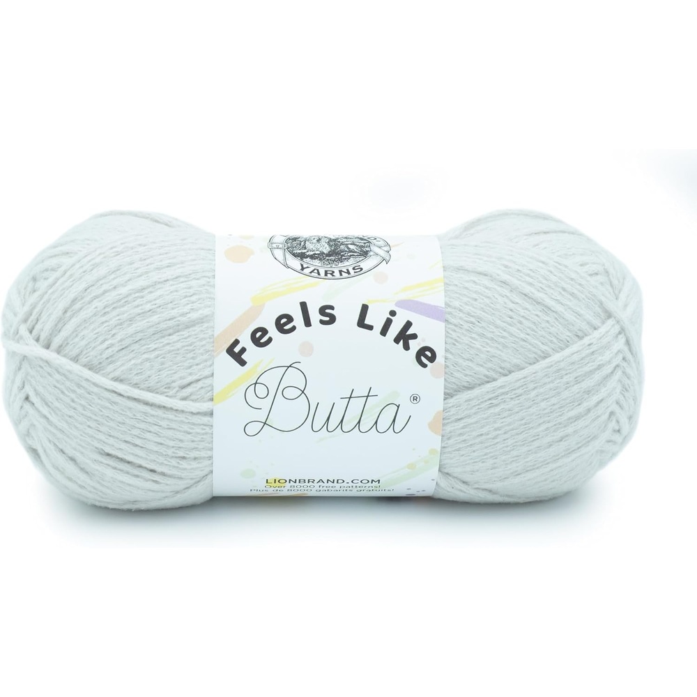 image:imageLion Brand Yarn Feel Like Butta Velvety Soft Yarn for Knitting Crochet and Crafts Pink 1 Pack Chenille Like Fiber for Plush Baby Blankets Amigurumi Toys and Worsted Weight SweatersRainy Day