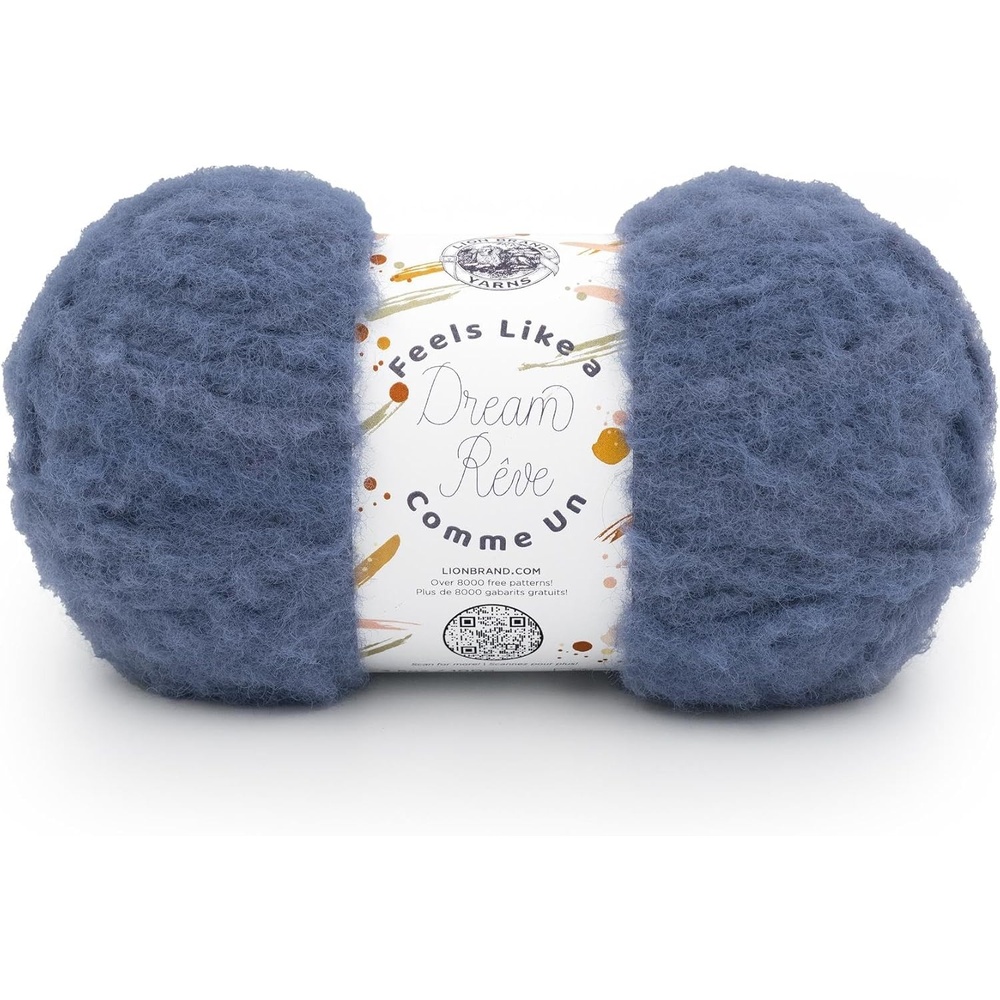 image:imageLion Brand Yarn Feels Like A Dream Soft Yarn for Knitting and Crochet Sunflower 3 PackDusty Blue