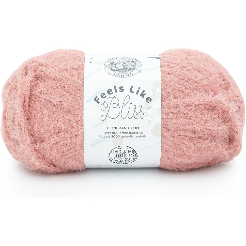image:imageLion Brand Yarn Feels Like Bliss Bulky Yarn for Knitting Sand Dollar 1 PackDusty Rose