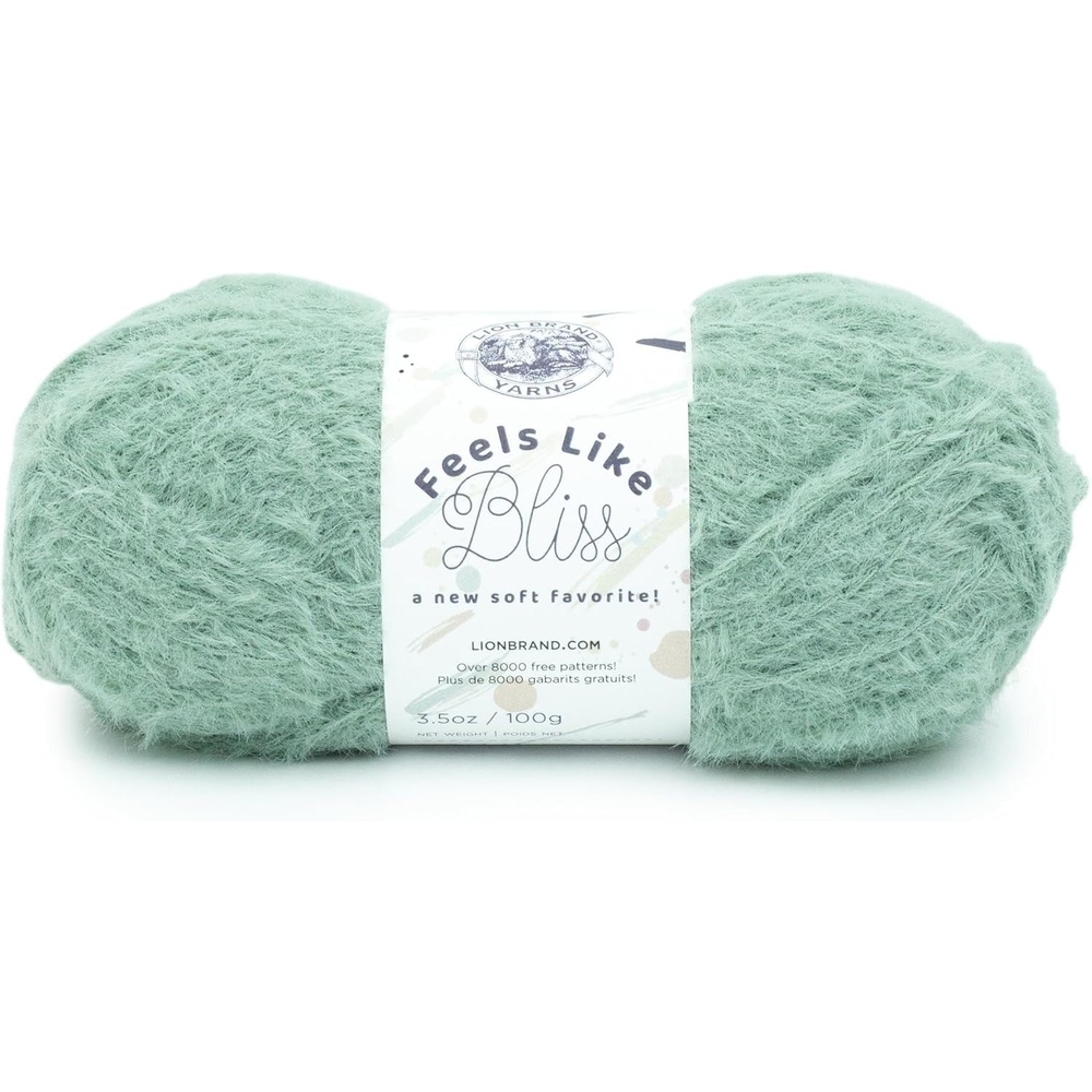 image:imageLion Brand Yarn Feels Like Bliss Bulky Yarn for Knitting Sand Dollar 1 PackSage