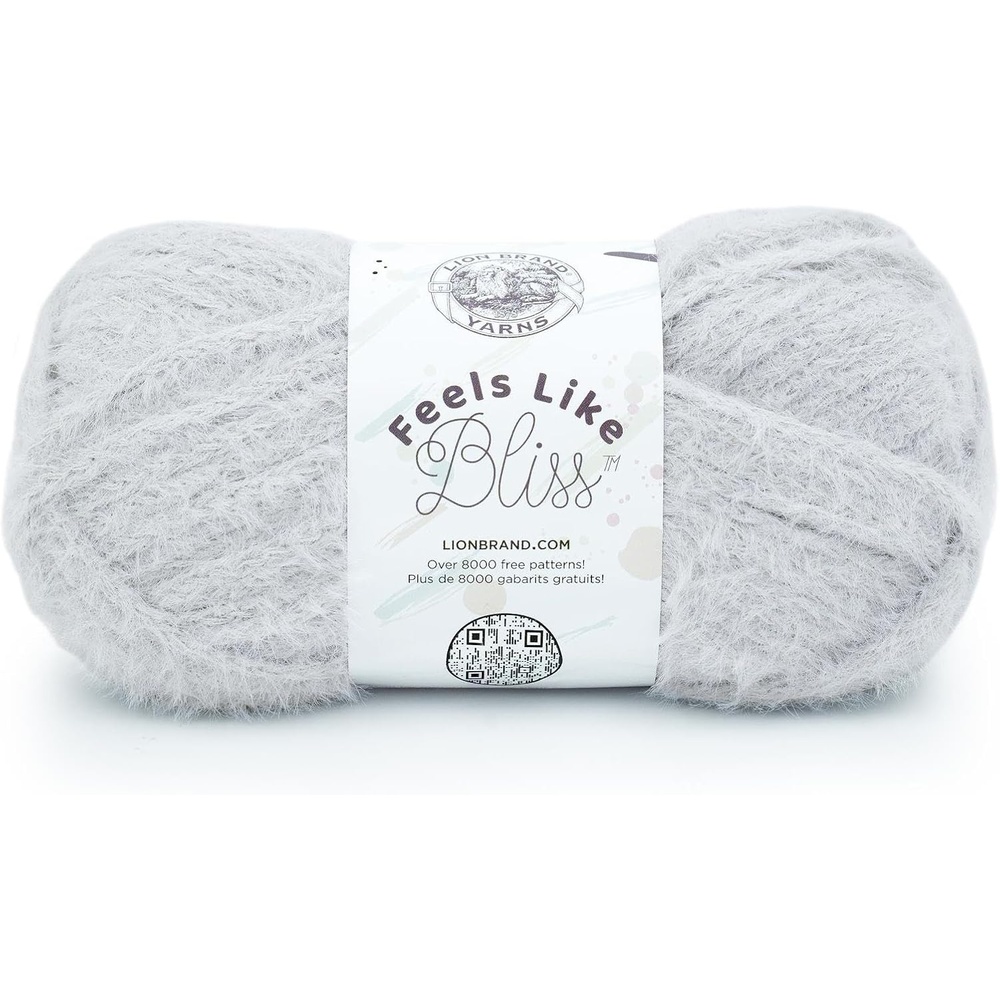 image:imageLion Brand Yarn Feels Like Bliss Bulky Yarn for Knitting Sand Dollar 1 PackSterling