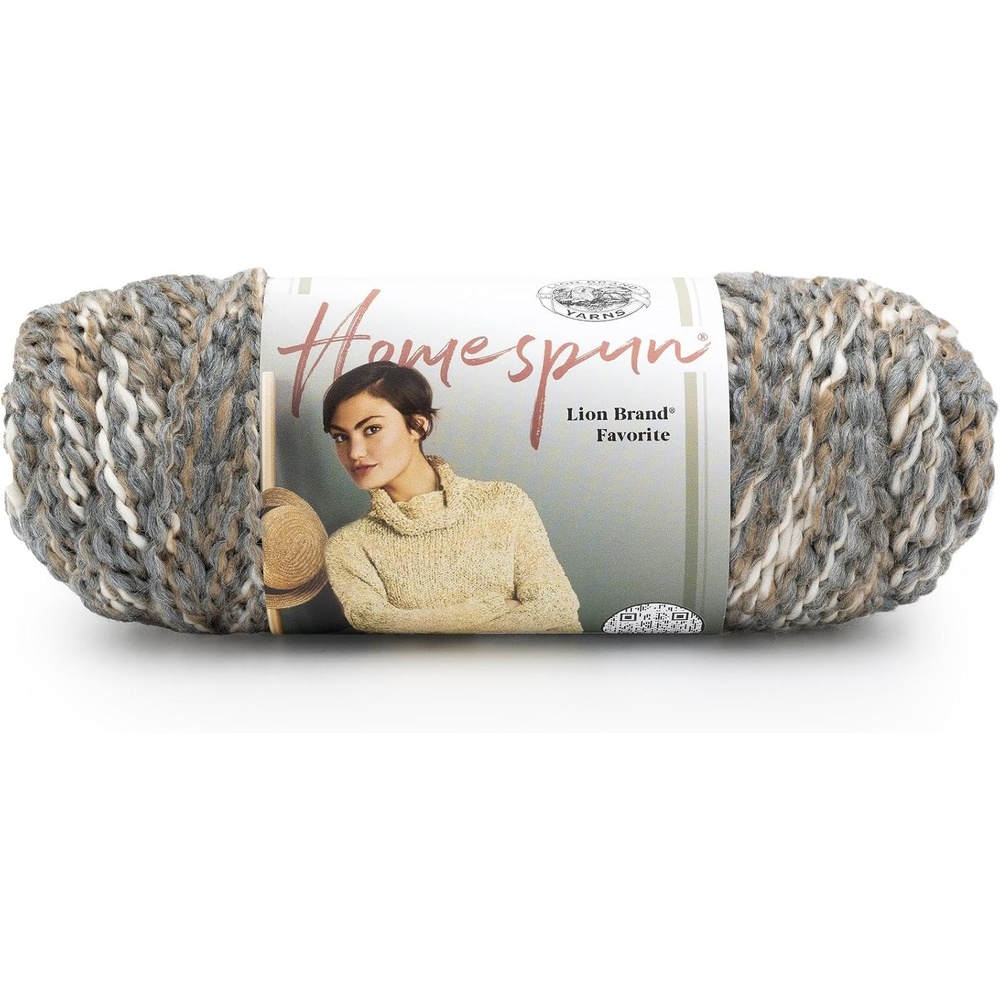 image:imageLion Brand Yarn Homespun Yarn Soft Bulky Yarn for Knitting Crocheting and Crafting 1 pack WildfireShaker