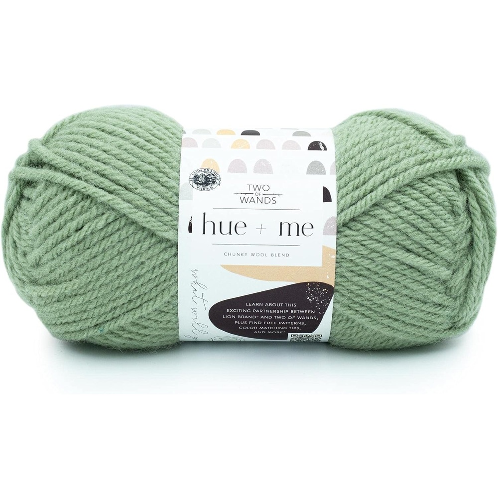 image:imageLion Brand Yarn Hue Me Chunky Yarn for Crocheting Knitting and Crafts Crush 3 PackArtichoke