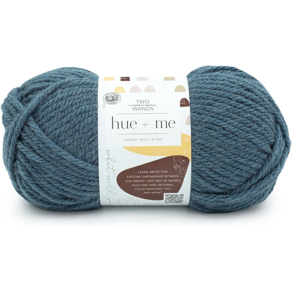image:imageLion Brand Yarn Hue Me Chunky Yarn for Crocheting Knitting and Crafts Crush 3 PackMarine