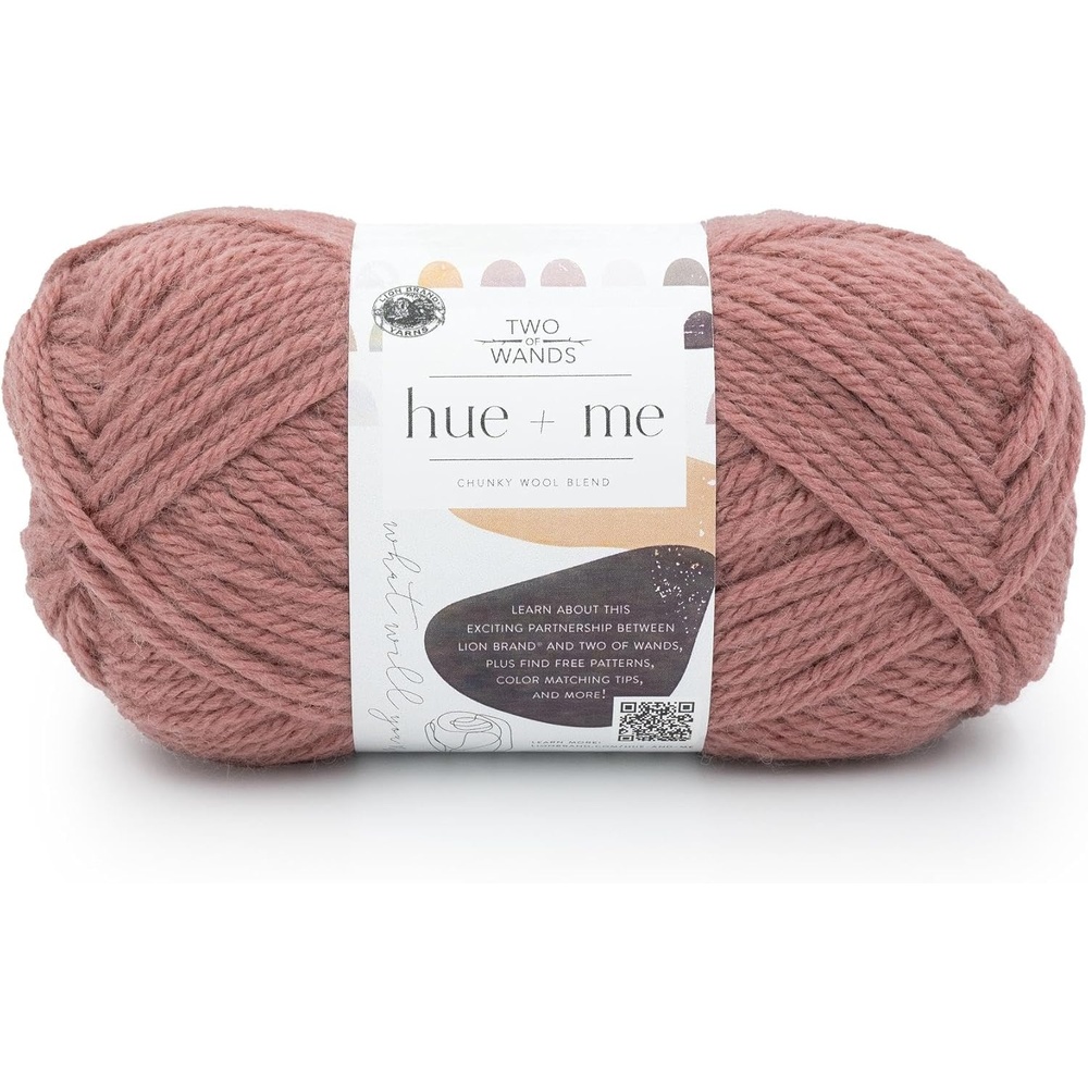 image:imageLion Brand Yarn Hue Me Chunky Yarn for Crocheting Knitting and Crafts Crush 3 PackPink Earth