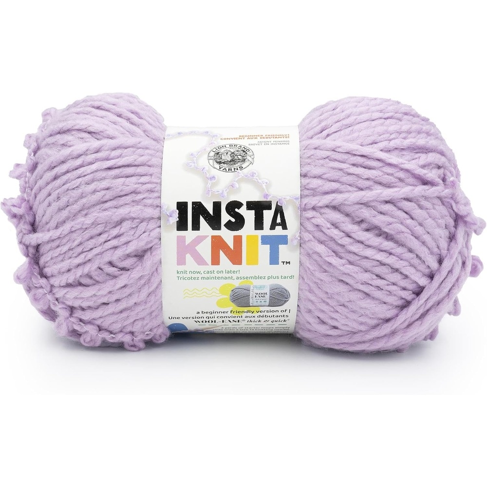 image:imageLion Brand Yarn InstaKnit Beginner Yarn for Knitting Singing Like A Canary 1 PackAre You Calm Yet