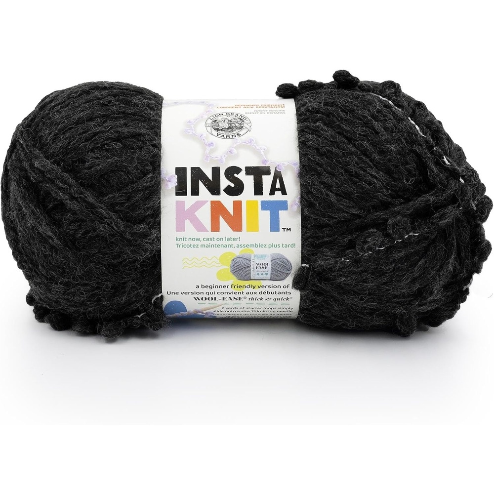 image:imageLion Brand Yarn InstaKnit Beginner Yarn for Knitting Singing Like A Canary 1 PackSoot Yourself