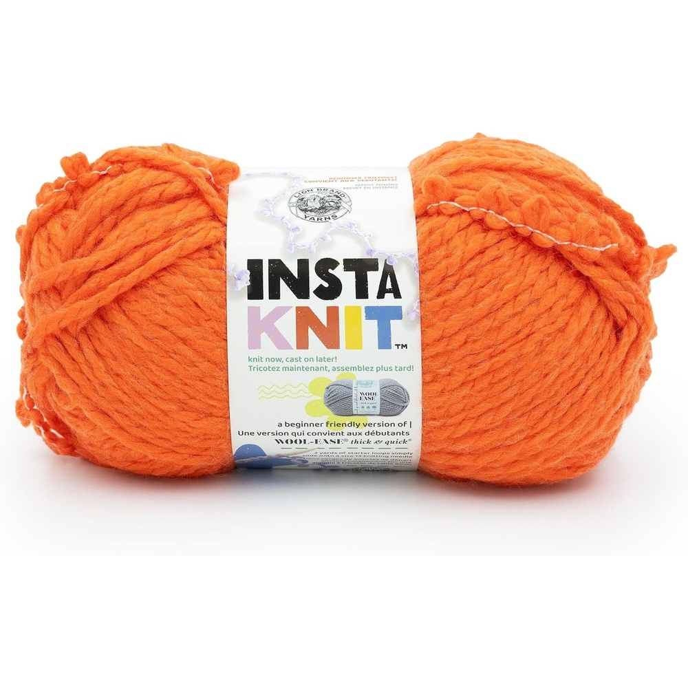 image:imageLion Brand Yarn InstaKnit Beginner Yarn for Knitting Singing Like A Canary 1 PackStopping Traffic