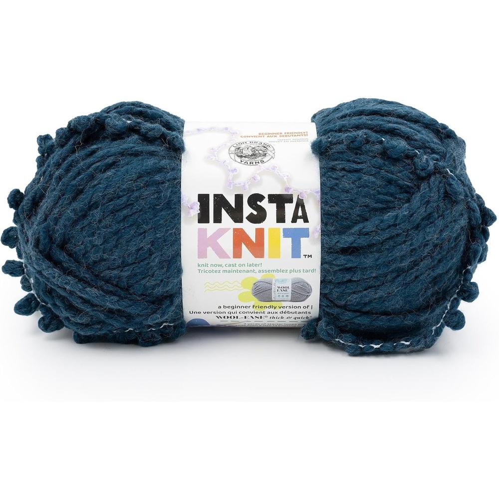 image:imageLion Brand Yarn InstaKnit Beginner Yarn for Knitting Singing Like A Canary 1 PackUnTeal We Meet Again