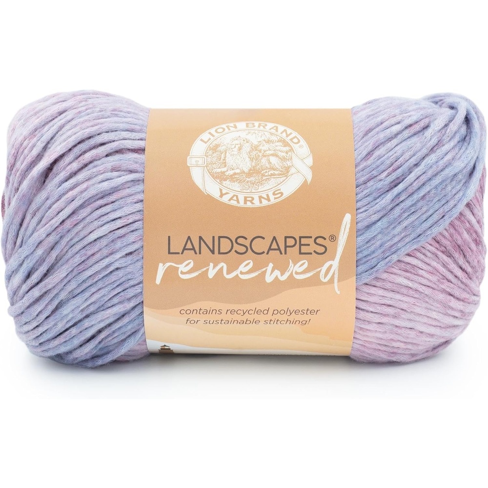 image:imageLion Brand Yarn Landscapes Renewed Recycled Multicolor Yarn for Knitting Dreamcatcher 3 PackDreamcatcher