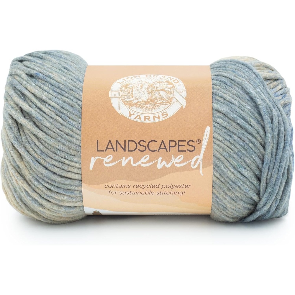 image:imageLion Brand Yarn Landscapes Renewed Recycled Multicolor Yarn for Knitting Dreamcatcher 3 PackSouthwind
