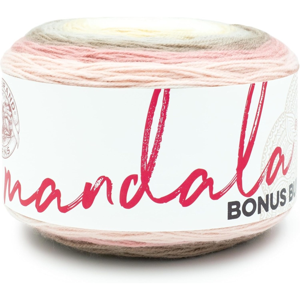 image:imageLion Brand Yarn Mandala Bonus Bundle Yarn Yarn for Knitting Crocheting and Crafting 1 Cake UnicornMeowth