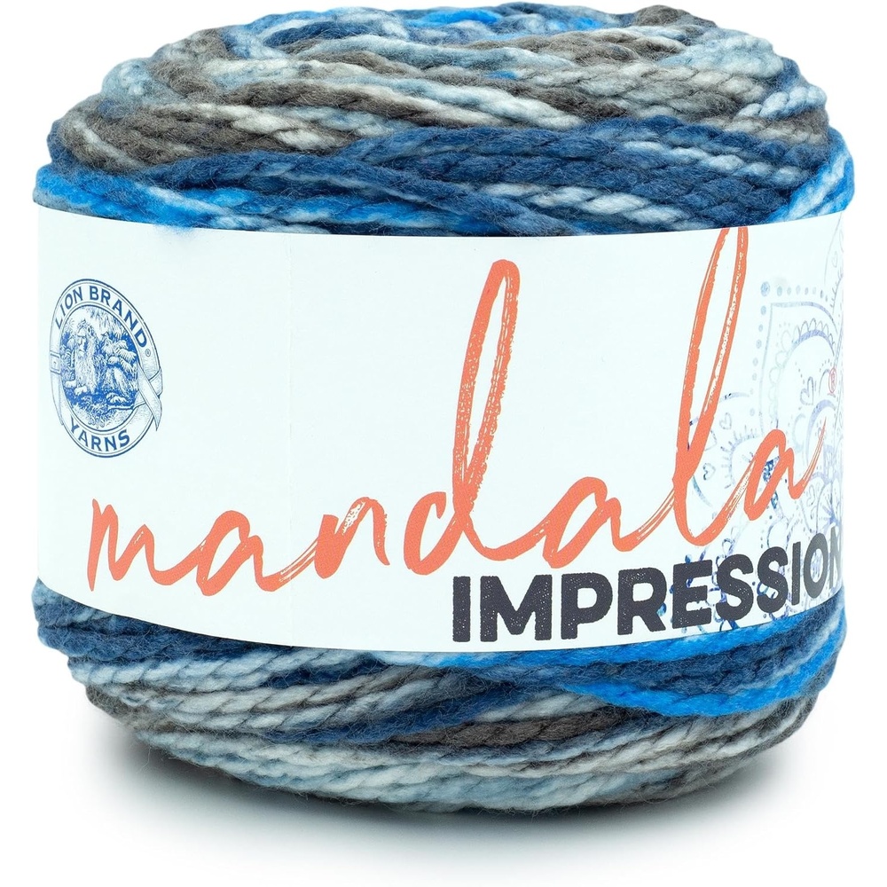 image:imageLion Brand Yarn Mandala Impressions Bulky Yarn Mermaid 1 PackLakeside