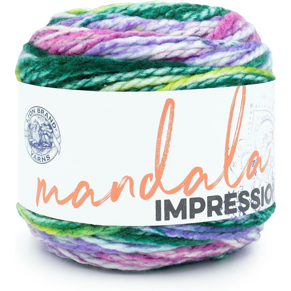 image:imageLion Brand Yarn Mandala Impressions Bulky Yarn Mermaid 1 PackMermaid