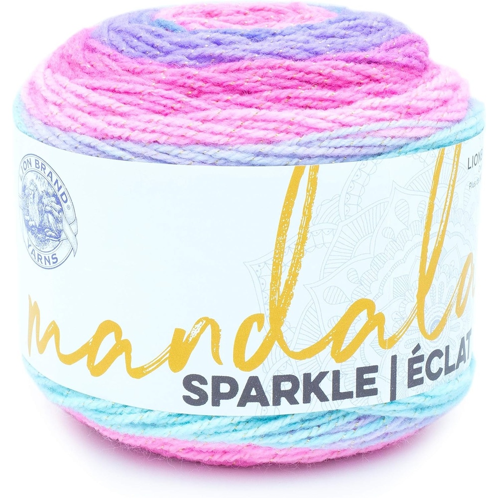 image:imageLion Brand Yarn Mandala Sparkle Yarn Crux 1 SkeinDraco