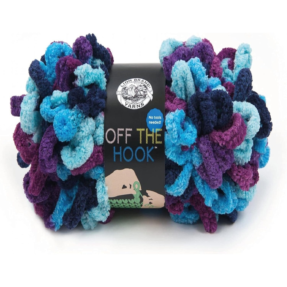 image:imageLion Brand Yarn Off The Hook Yarn for Knitting and Crocheting Free Fall 1 PackHypnotic