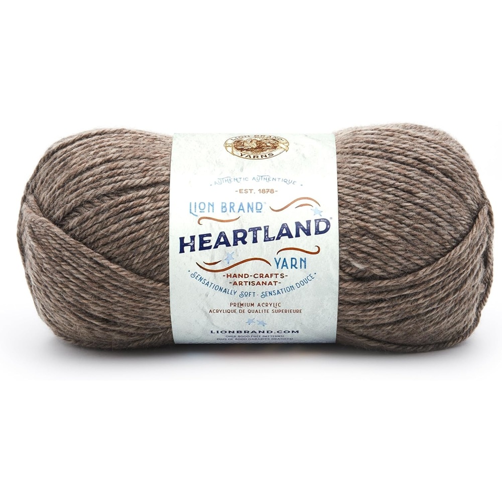 image:imageLion Brand Yarn WorstedWeight Heartland Yarn for Knitting Crocheting and Crafting Virgin Islands 1 PackMammoth Cave
