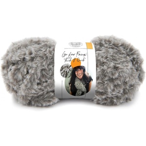 (3 Pack) Lion Brand Yarn Go for Faux Thick & Quick Bulky Yarn, Black Panther(Husky)
