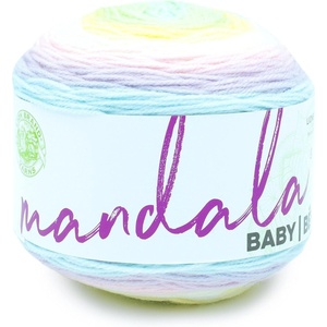 (3 Pack) Lion Brand Yarn Mandala Baby Yarn, Diago Alley(Diagon Alley)