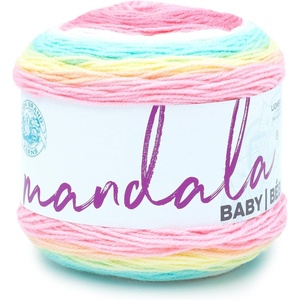 (3 Pack) Lion Brand Yarn Mandala Baby Yarn, Diago Alley(Narnia)