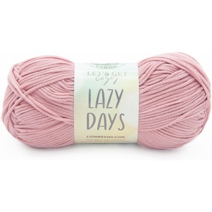 Lion Brand Lazy Days Beginner Yarn for Knitting, Crocheting, and Crafts, Cameo, 1 Pack
