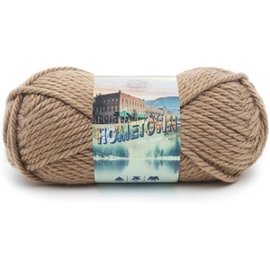 Lion Brand Yarn 135-219 Hometown Yarn, North Folk Merlot (1 Skein)(Hoboken Honey)