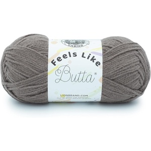 Lion Brand Yarn, Feel Like Butta Velvety Soft Yarn for Knitting, Crochet, and Crafts, Pink, 1 Pack, Chenille Like Fiber for Plush Baby Blankets, Amigurumi Toys, and Worsted Weight Sweaters(Cocoa)
