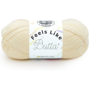 Lion Brand Yarn, Feel Like Butta Velvety Soft Yarn for Knitting, Crochet, and Crafts, Pink, 1 Pack, Chenille Like Fiber for Plush Baby Blankets, Amigurumi Toys, and Worsted Weight Sweaters(Lemon)