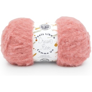Lion Brand Yarn Feels Like A Dream, Soft Yarn for Knitting and Crochet, Sunflower, 3 Pack(Cameo)