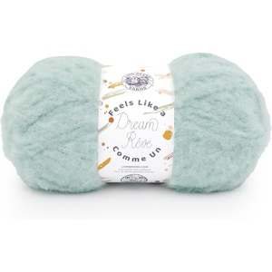 Lion Brand Yarn Feels Like A Dream, Soft Yarn for Knitting and Crochet, Sunflower, 3 Pack(Seaspray)