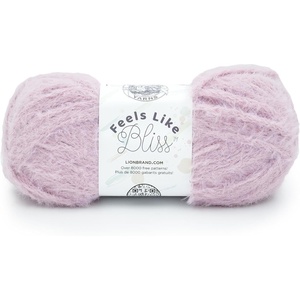Lion Brand Yarn Feels Like Bliss, Bulky Yarn for Knitting, Sand Dollar, 1 Pack(Lavender)