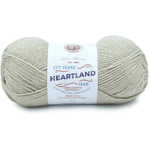 Lion Brand Yarn Heartland Yarn, Worsted-Weight Yarn for Knitting, Crocheting, and Crafting, 1 Pack, Channel Islands(Dry Tortugas)