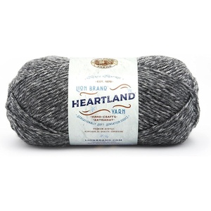 Lion Brand Yarn Heartland Yarn, Worsted-Weight Yarn for Knitting, Crocheting, and Crafting, 1 Pack, Gateway Arch(Great Smoky Mountains)