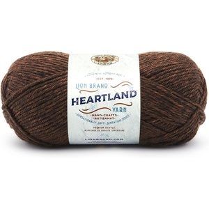 Lion Brand Yarn Heartland Yarn, Worsted-Weight Yarn for Knitting, Crocheting, and Crafting, 1 Pack, Gateway Arch(Sequoia)