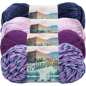 Lion Brand Yarn, Hometown Super Bulky Yarn, 50 Shades Pack, 12 Skeins(Chalet)