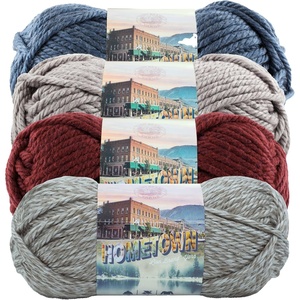 Lion Brand Yarn, Hometown Super Bulky Yarn, 50 Shades Pack, 12 Skeins(Lighthouse)