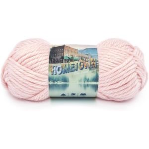 Lion Brand Yarn, Hometown Super Bulky Yarn, 50 Shades Pack, 12 Skeins(Providence Pink)